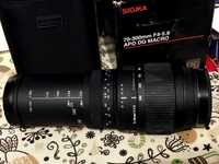 Объектив Сигма телевик Sigma dg AF 70-300 macro для Sony