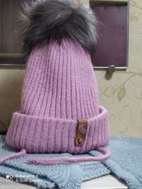Зимняя шапка,шарф, косынка.