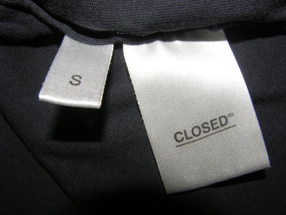 T-shirt granatowy damski, Denim, francuski nadruk, L'amour Est Bleu