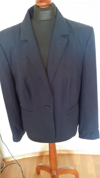 Marynarka żakiet lniany 44