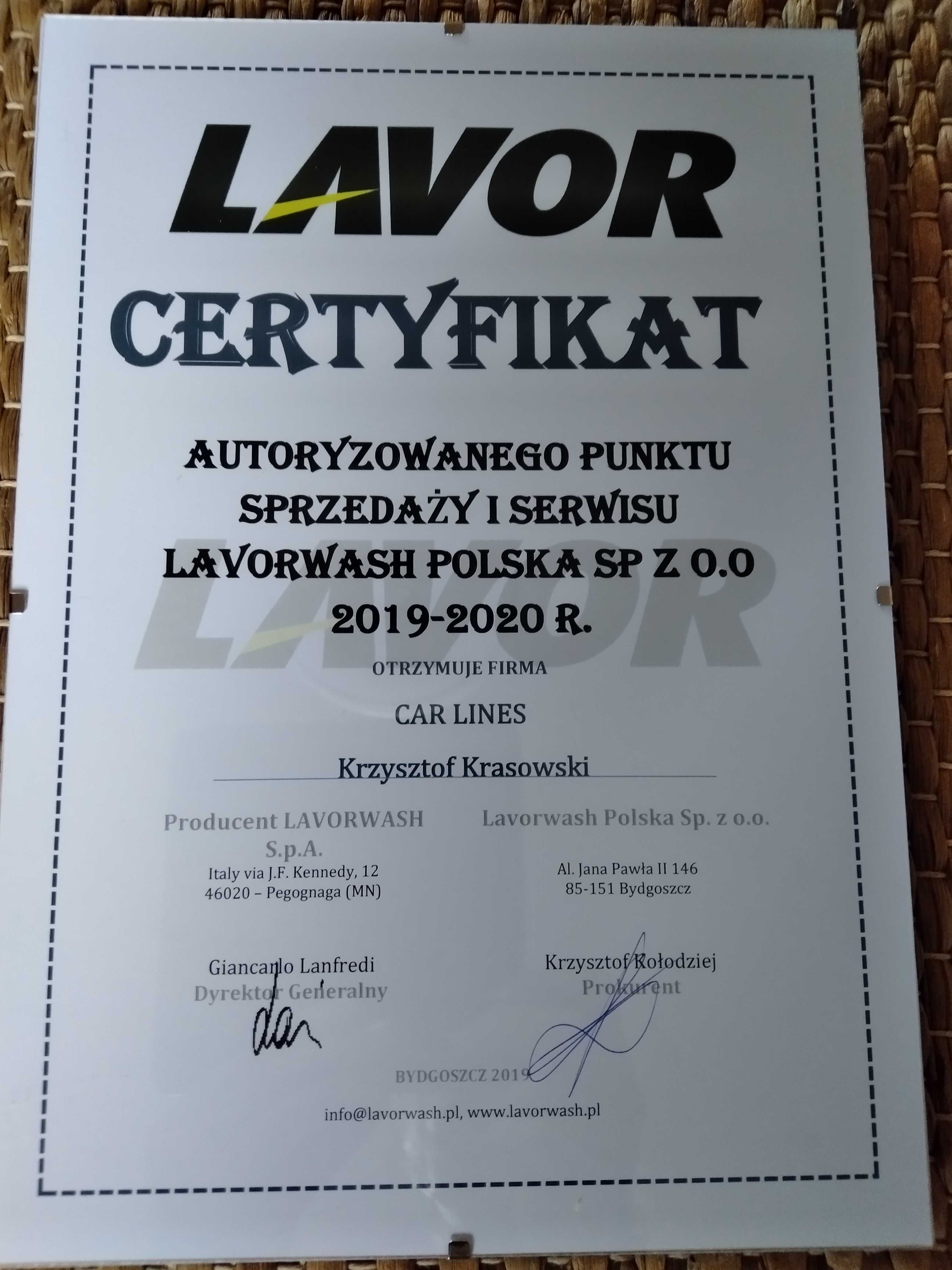 Urządzenie ciśnieniowe LAVOR LKX 2015 LP / 900l / 200bar