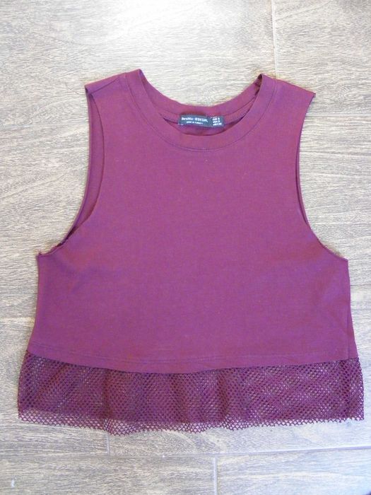 Топ бордовий підлітковий