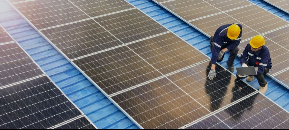 Монтаж сонячних електростанцій