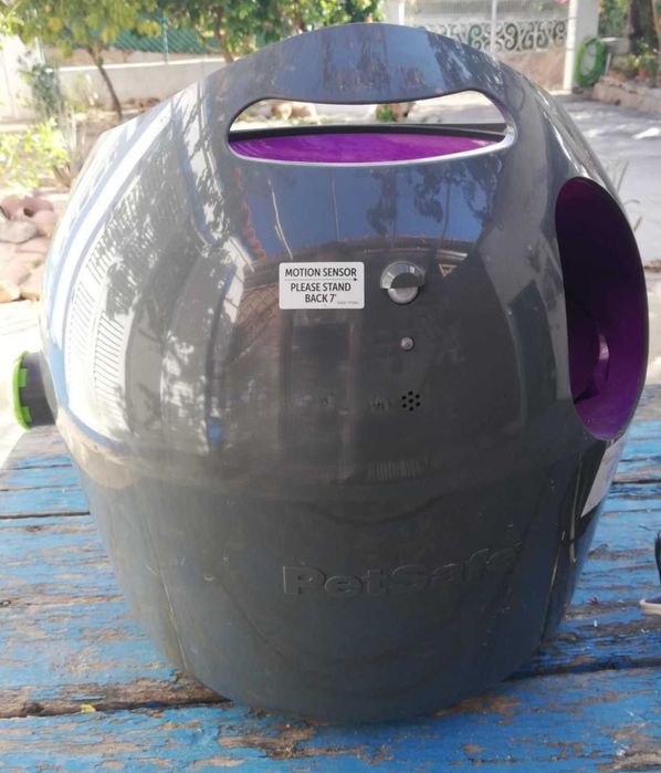 Lançador de bolas Pet Safe, como novo