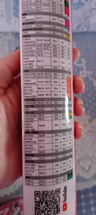 Escova universal para o carro