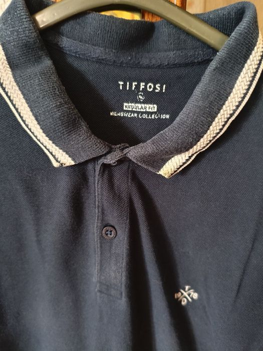 Sweat azul escuro da marca Tiffosi TAM M