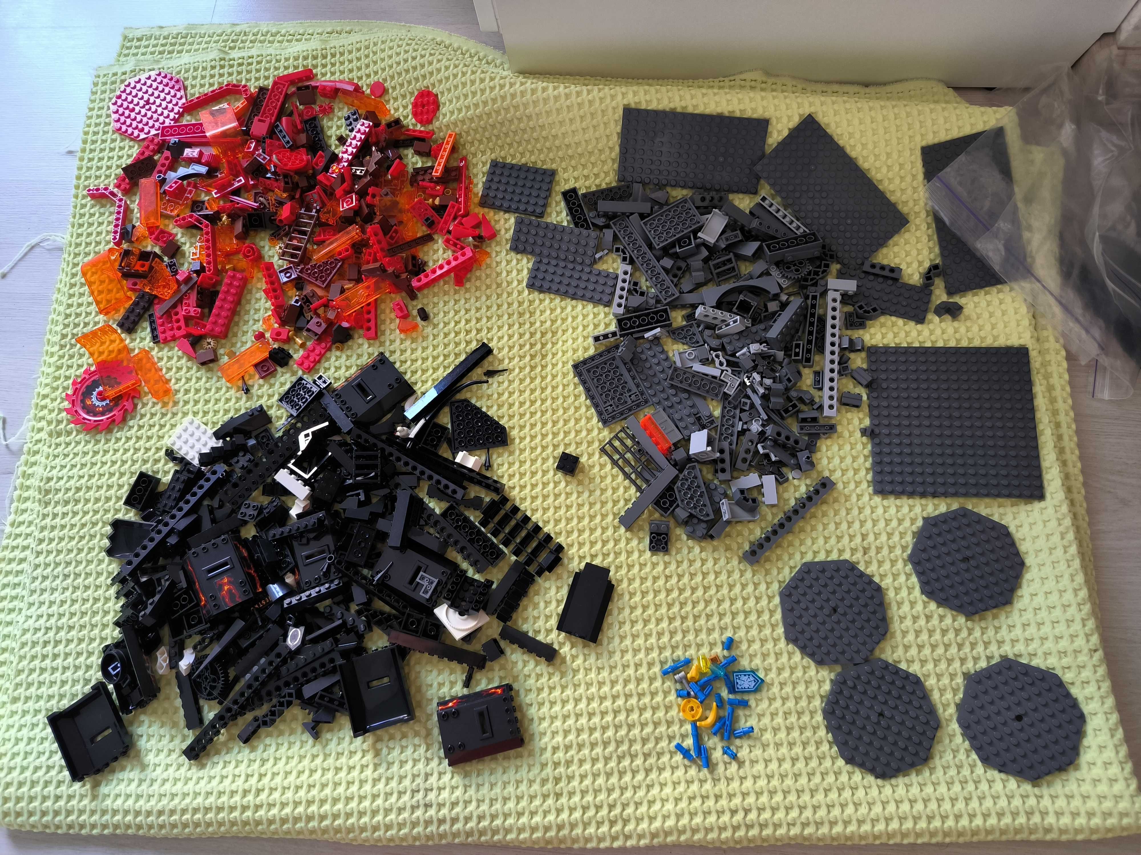 Lego Nexo Knights 70323 Jestro's Volcano Lair неповний БЕЗ фігурок