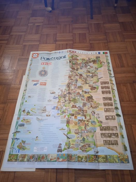 Mapa Histórico-Cultural de Portugal - Visão