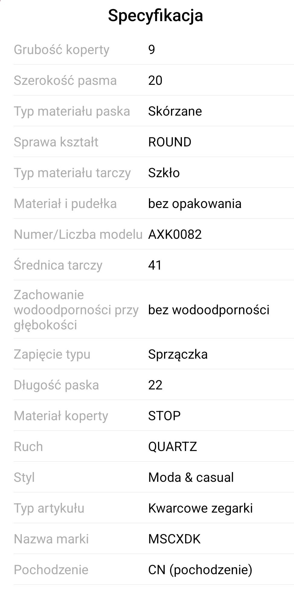Zegarek męski plus bransoletki