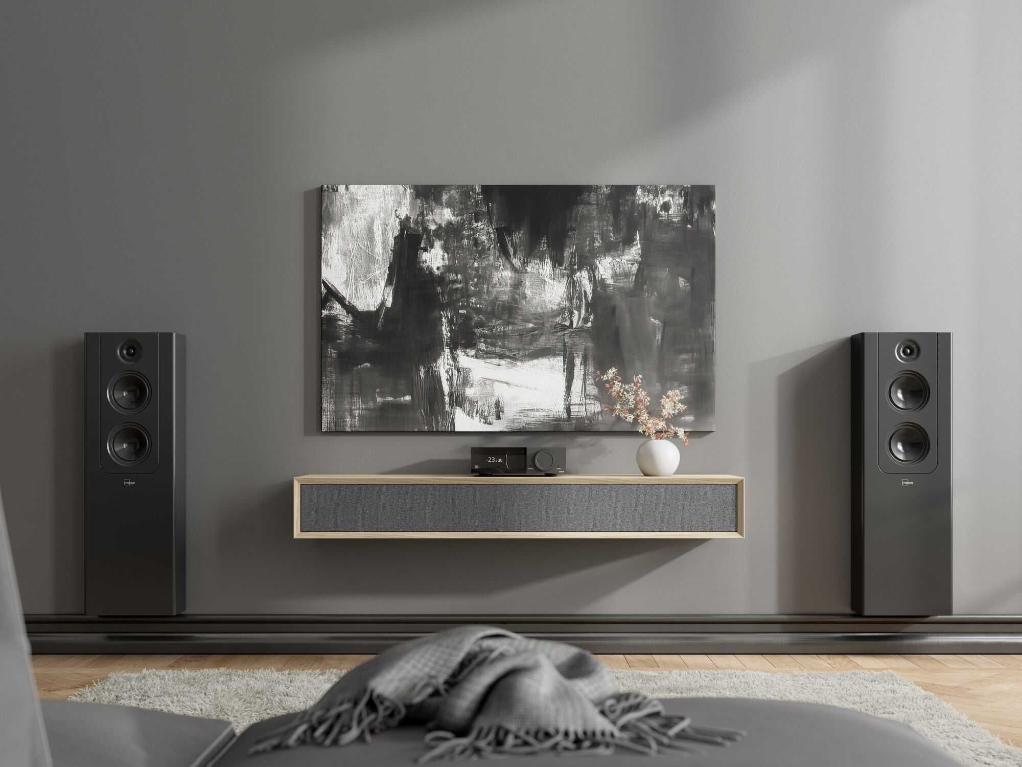 PRZEDSPRZEDAŻ! Amplituner stereo z RoomPerfect Lyngdorf TDAI-2210 RATY