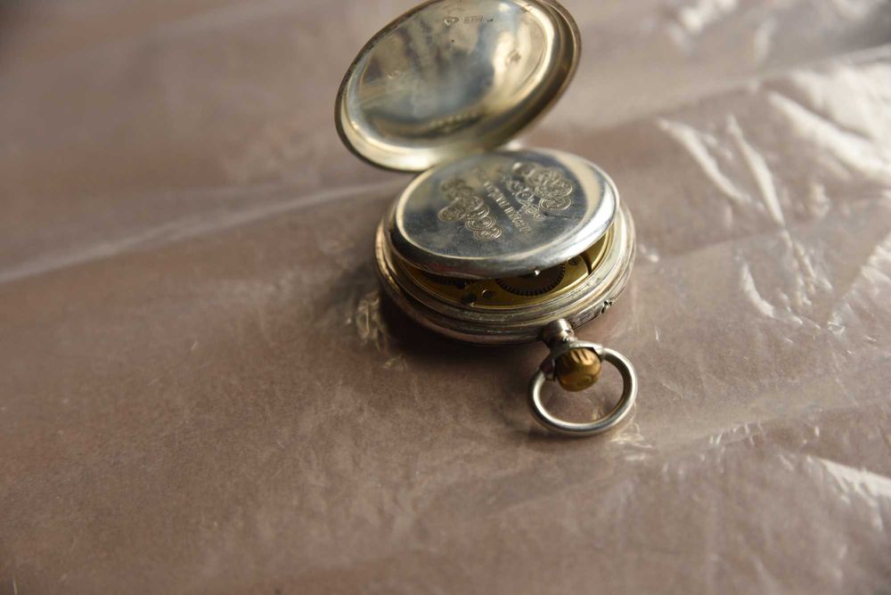 International watch company IWC de bolso em prata