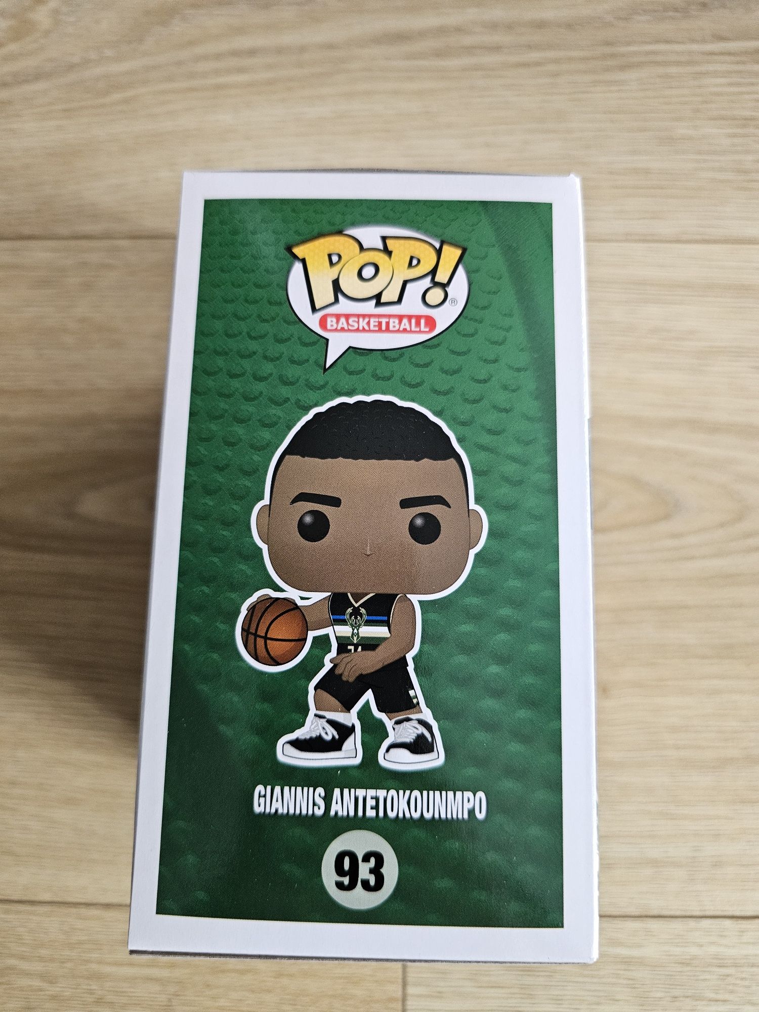 Giannis Antetokounmpo Milwaukee Bucks #93 figurka funko pop NBA