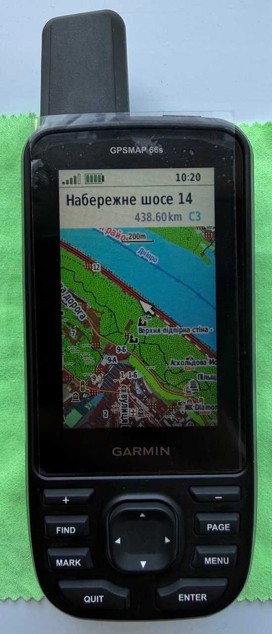 GPS Навігатор - Garmin GPSMAP 66s зі встановленими картами