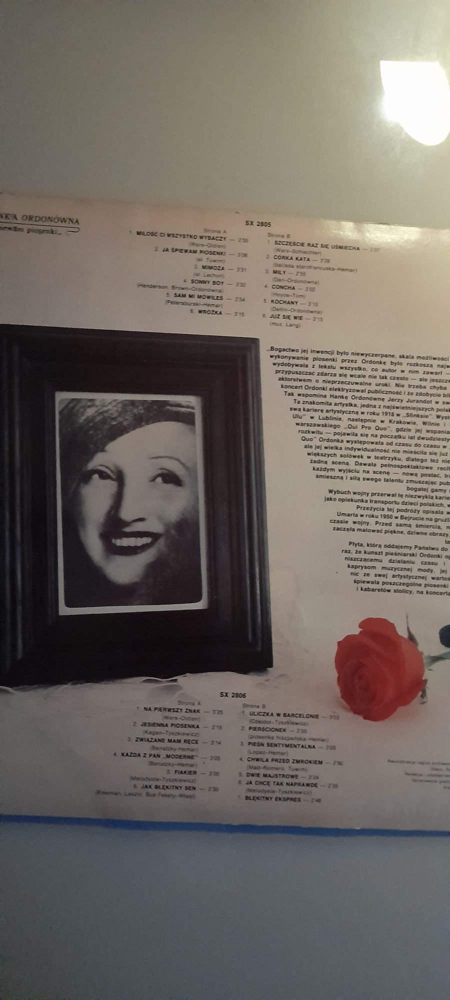 Płyty Hanka Ordonówna