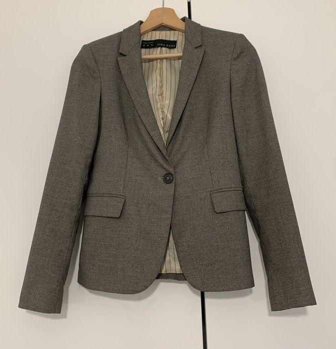 Marynarka Zara XS szara