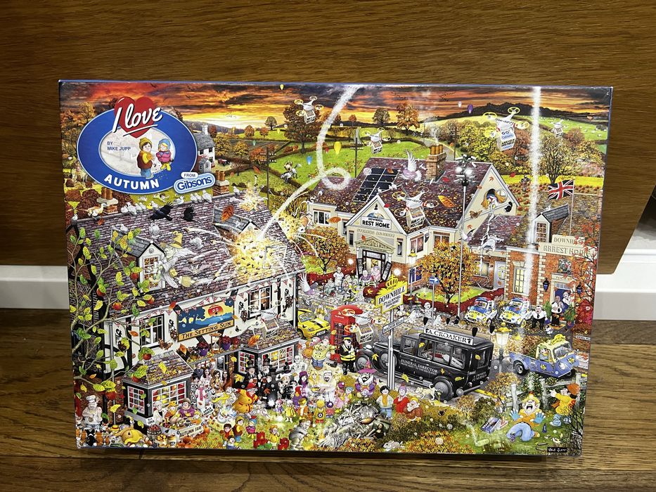 Пазл I love Autumn на 1000 деталей від Gibsons, від Mike Jupp пазли