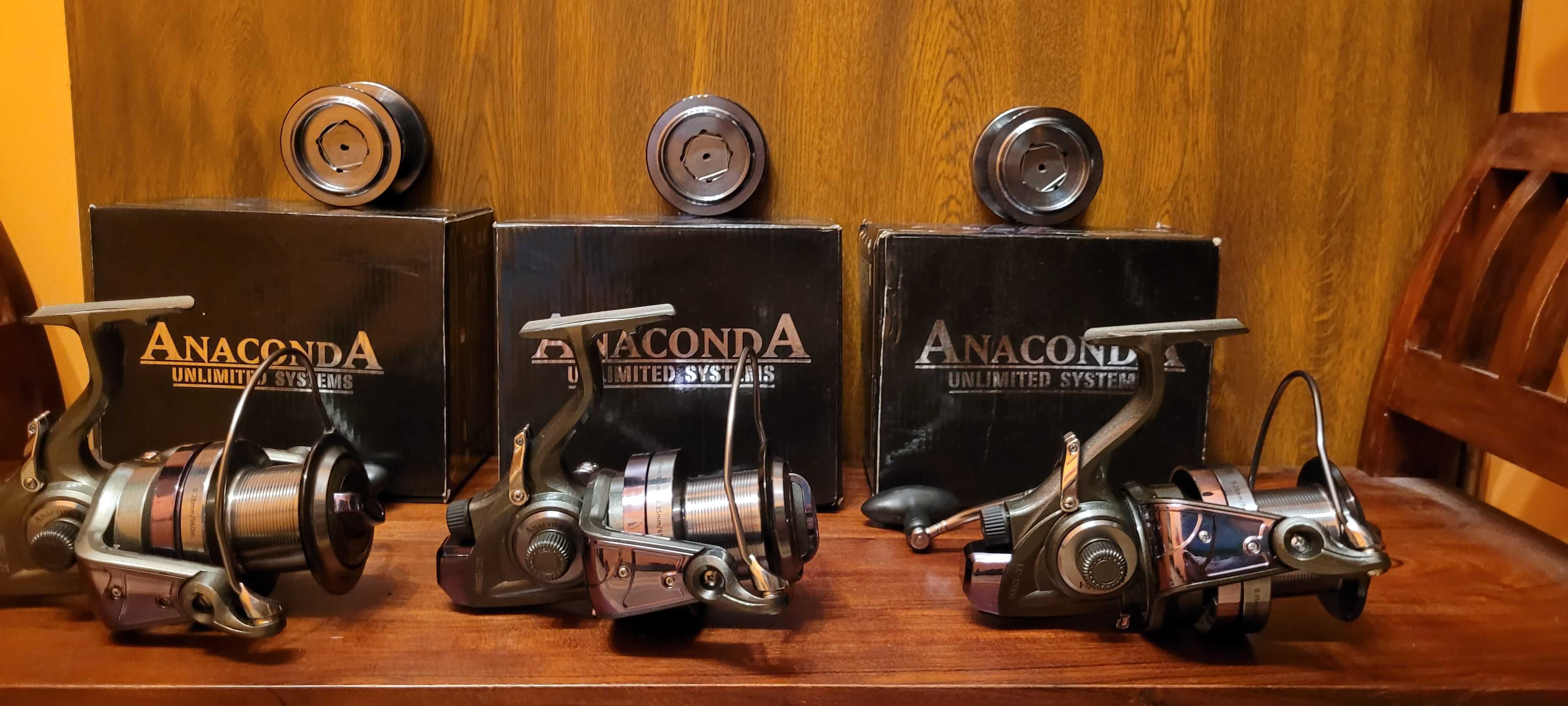 Kołowrotek Anaconda Power Carp Runner LC-12000- 3 SZTUKI