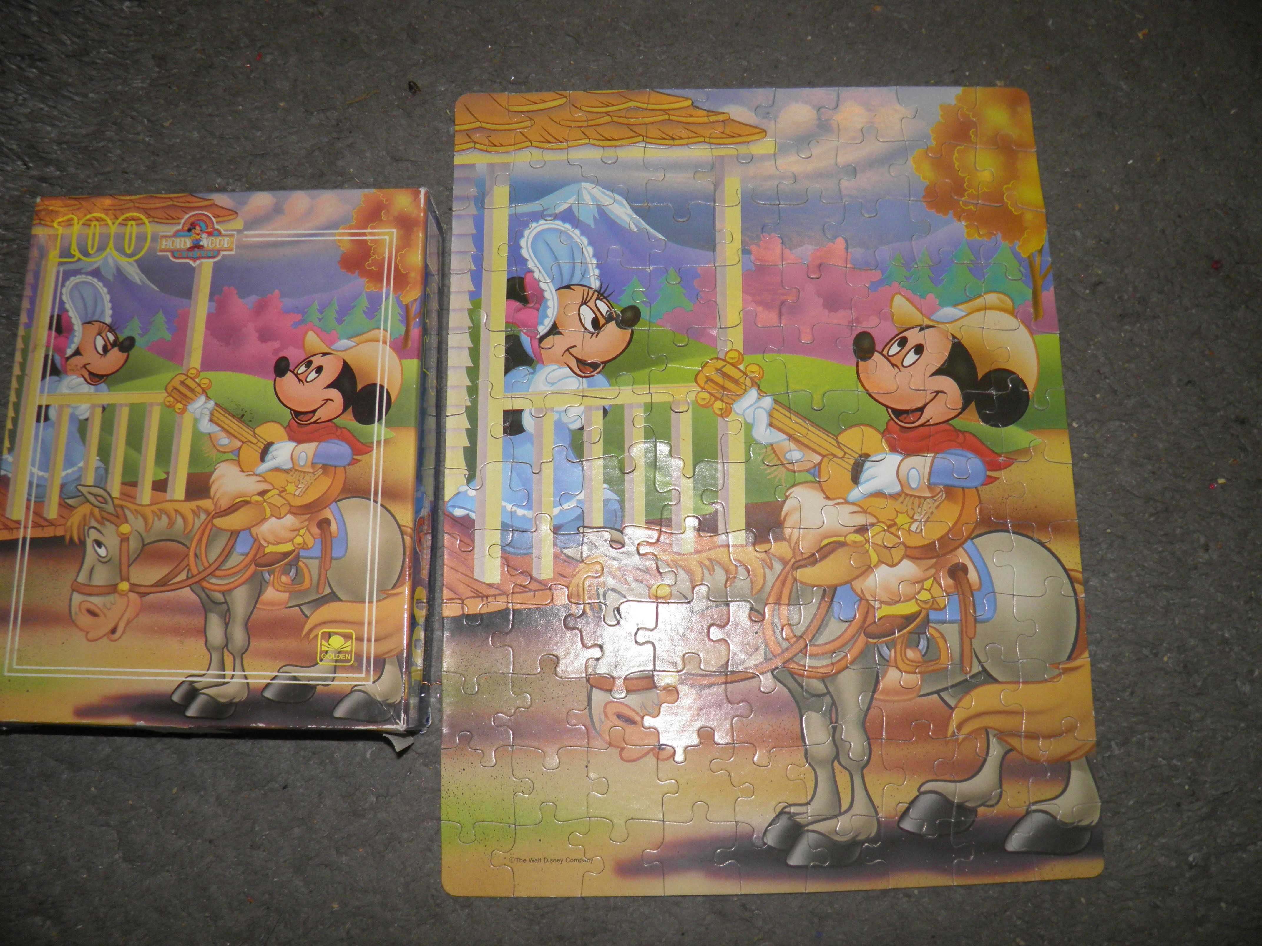 Puzzle HollyWood Mickey 100 elementów Golden