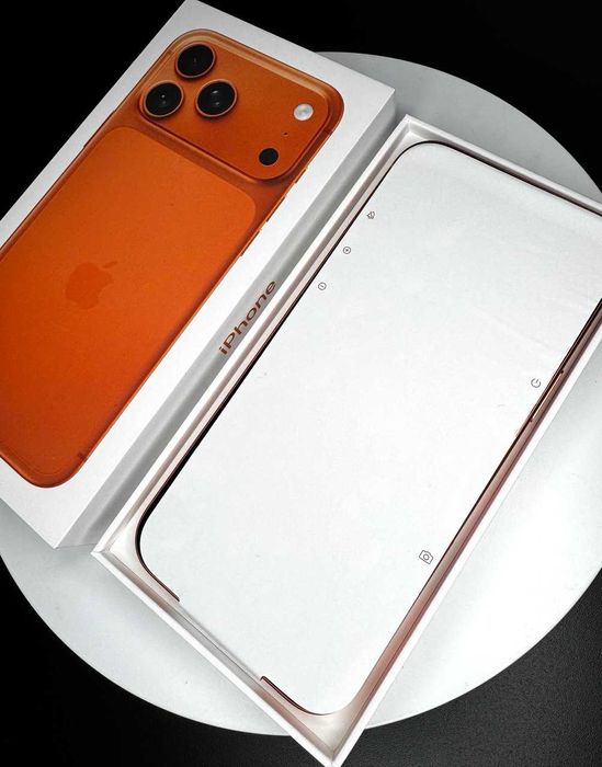 Apple iPhone 17 Pro Max 2TB Orange 100% Bat 0 Cykli GW APPLE 11 MIES.!