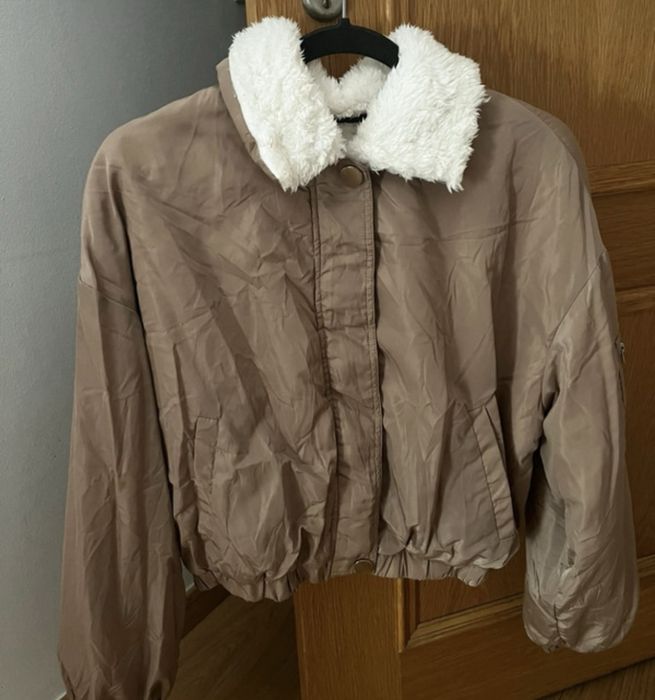 Casaco Bege com Pelo