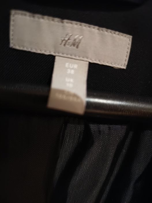 Czarny żakiet H&M