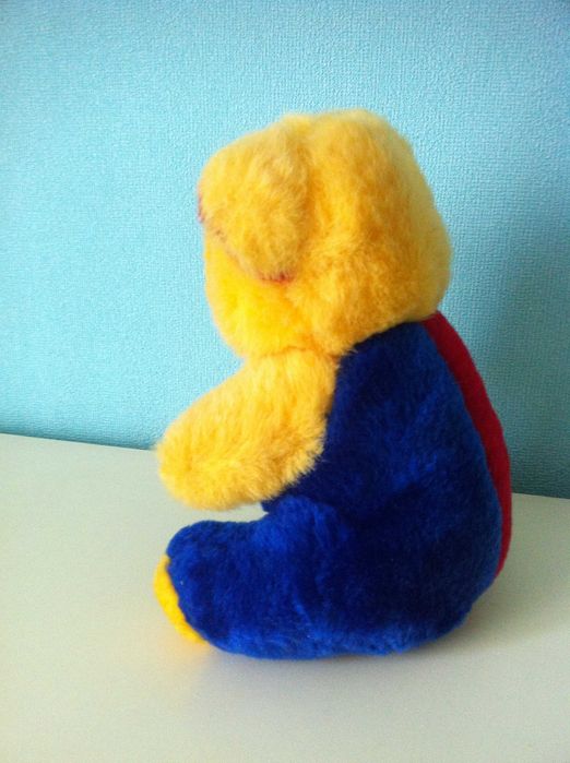 Мягкая детская игрушка мишка (клоун)