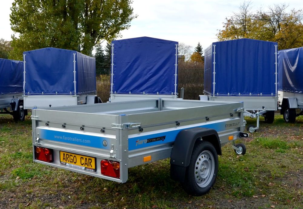 Faro Tractus  przyczepa 1 osiowa na ramie, przyczepka 1 oś, RATY!