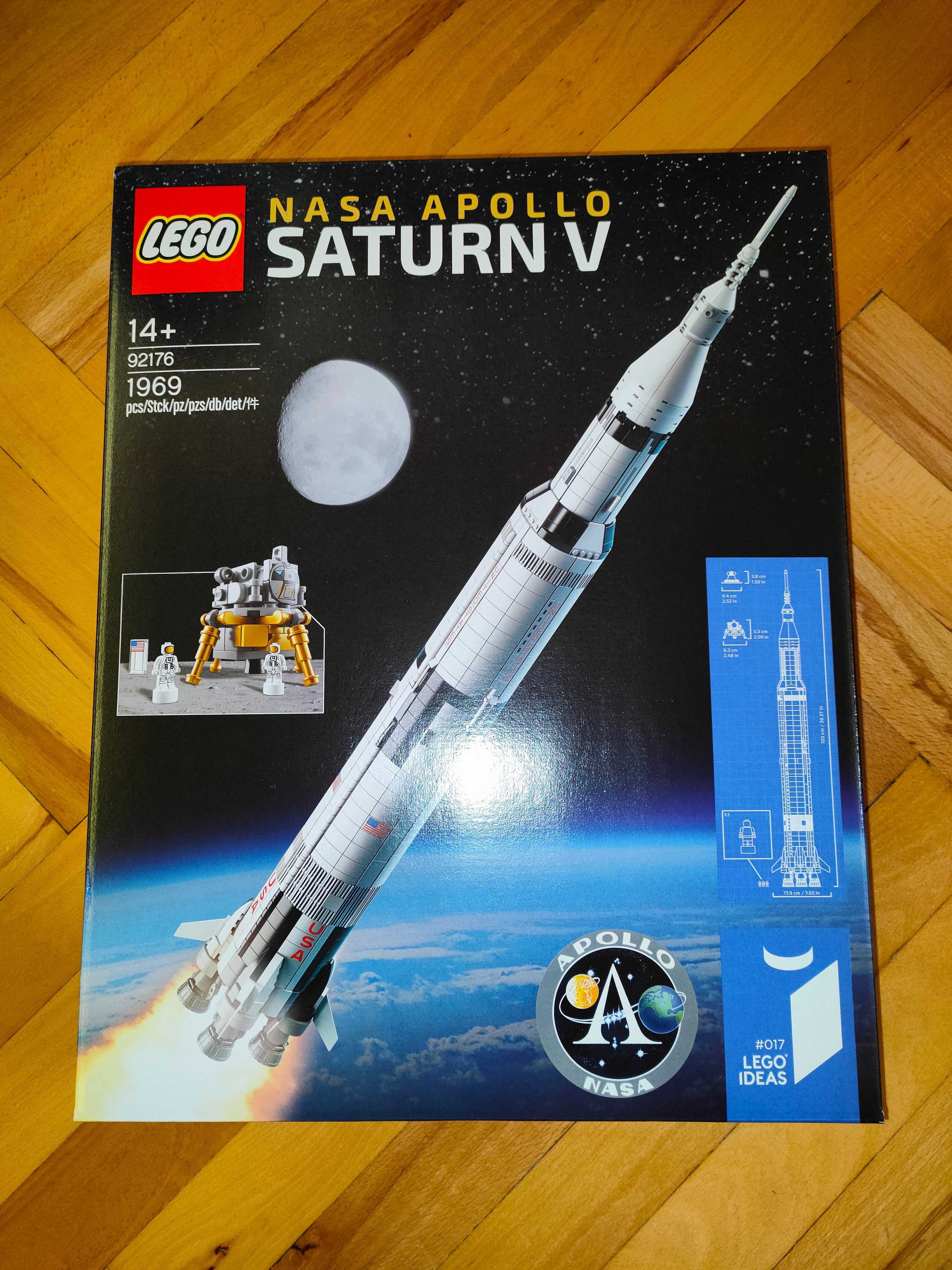 NOWE Klocki LEGO Ideas 92176 Rakieta NASA Apollo Saturn V