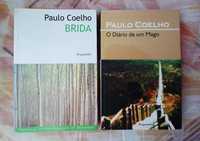 Livros "Brida" e "O Diário de um Mago" - Paulo Coelho