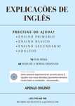 Explicações de Inglês