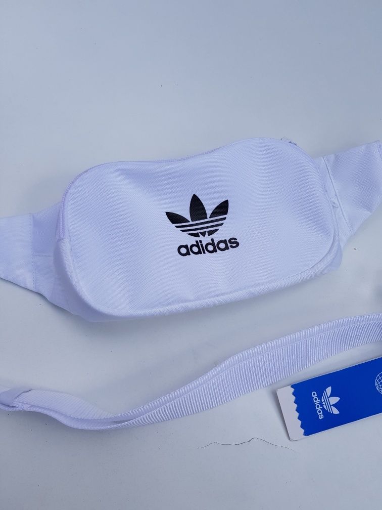 Bolsa / Pochete de cintura branca Essential Adidas Originals Nova