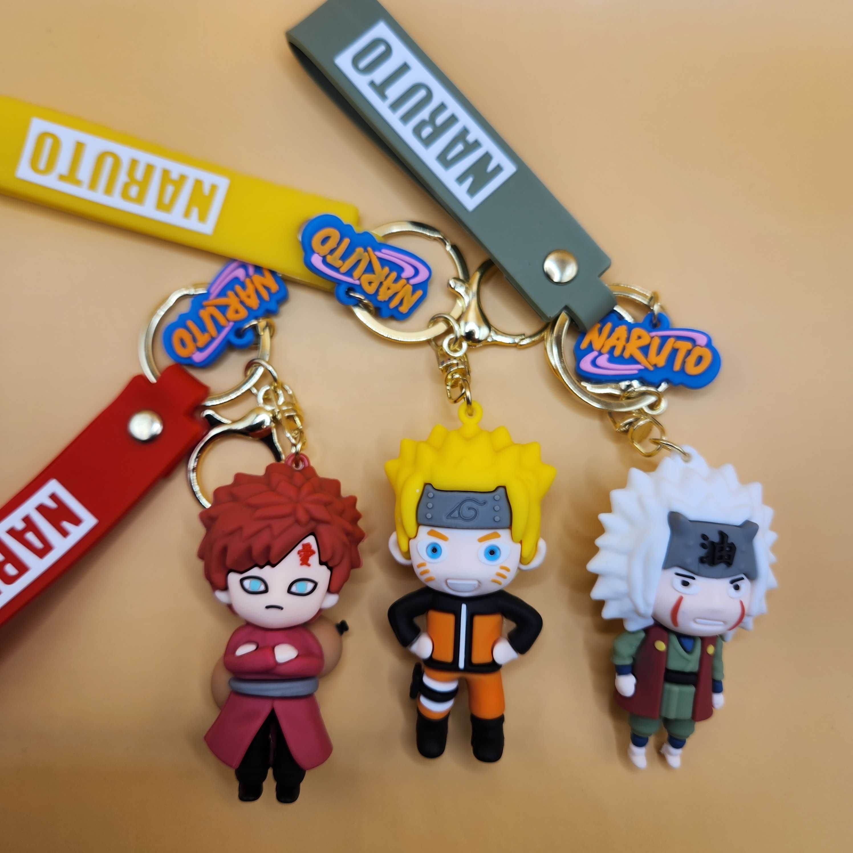 Brelok, przywieszka NARUTO Uchicho Jiraiya Hatake Gaara Sasuke Anime