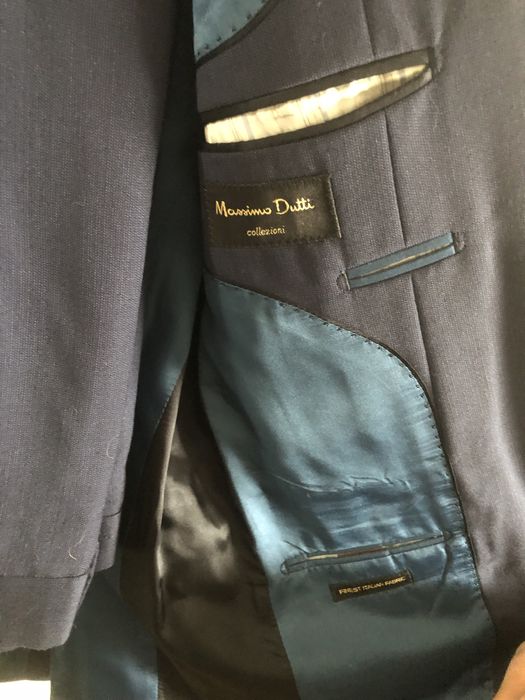 Garnitur 100% wełna Massimo Dutti