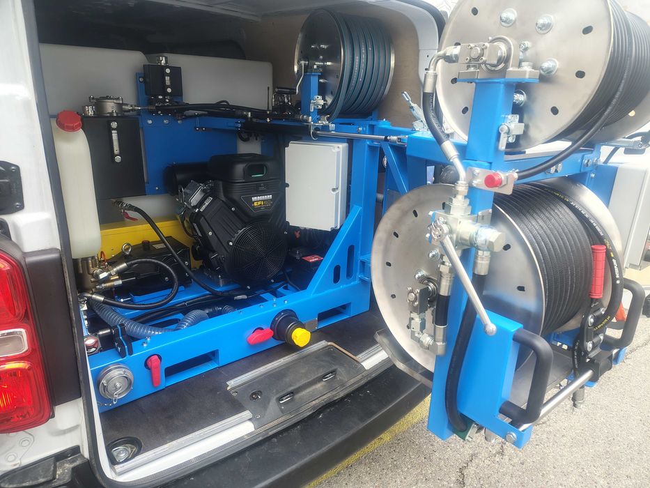 Wuko Tajfun 150/80 odchylany bęben zdalne sterowanie