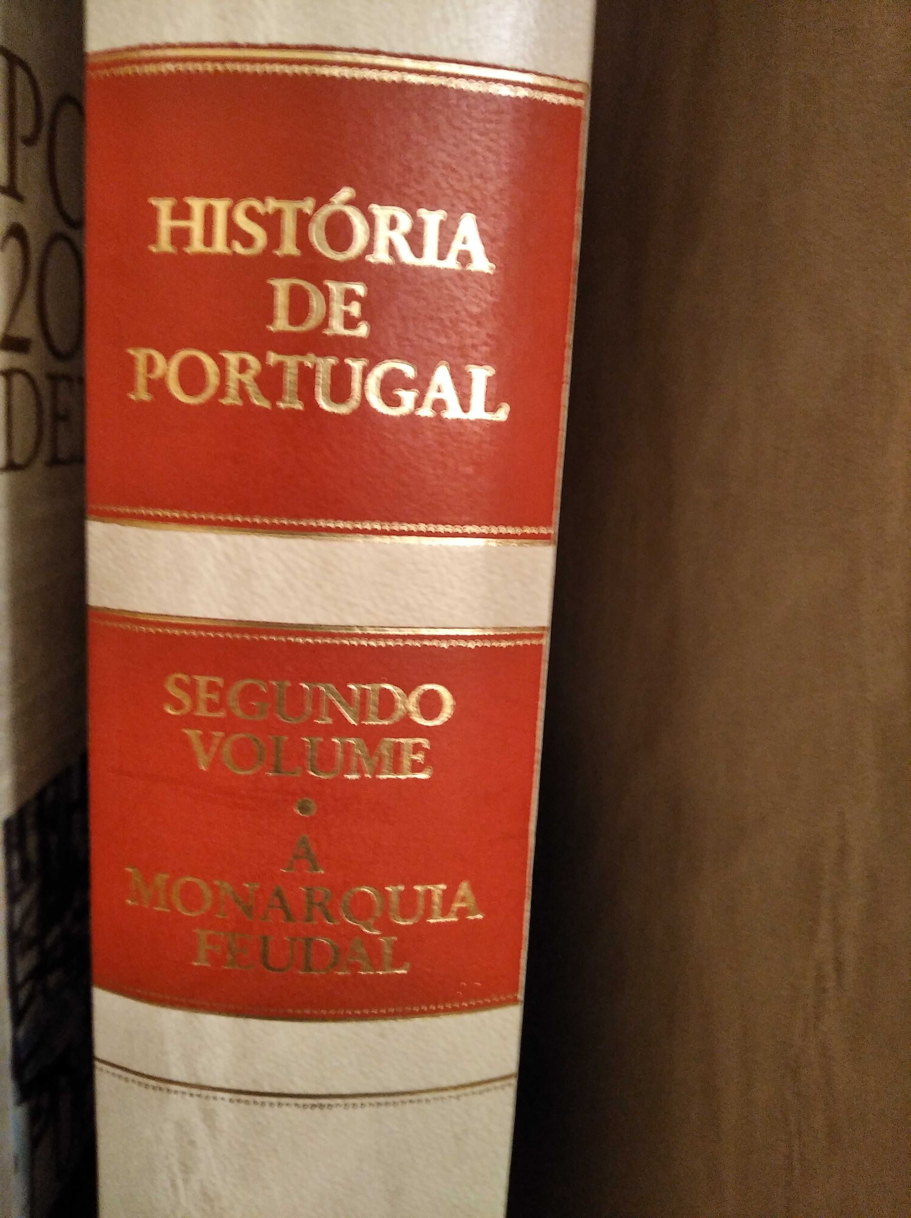 Coleção de 8 volumes de História de Portugal, uma coleção lindíssima