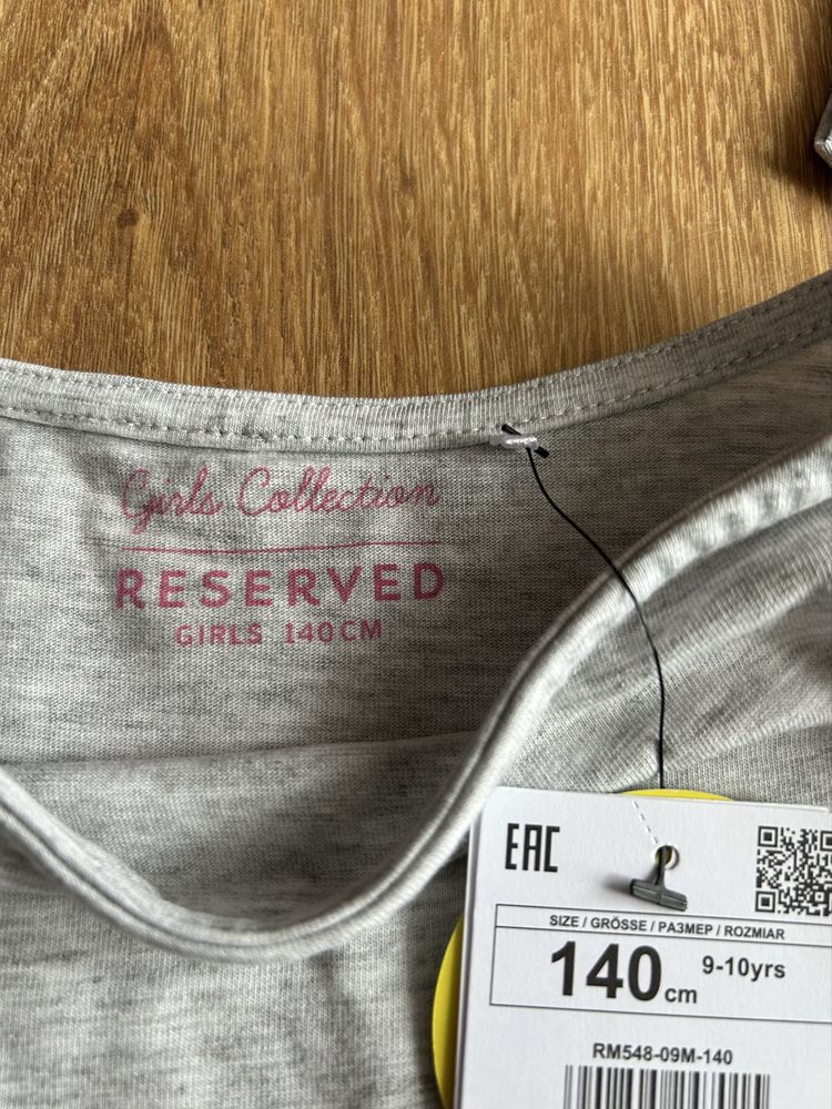 Bluzka z dł.rękawem Reserved rozm. 140 NOWA