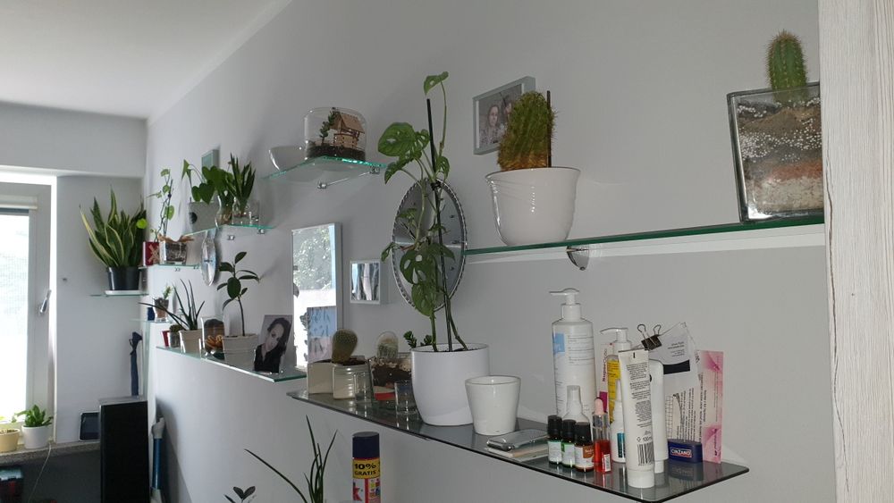 Półki szklane hartowane