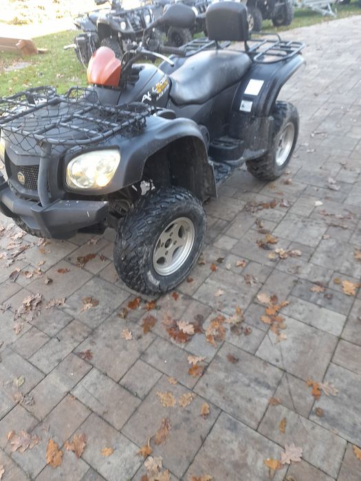 Cf moto 500 4x4 4x2 reduktor blokada