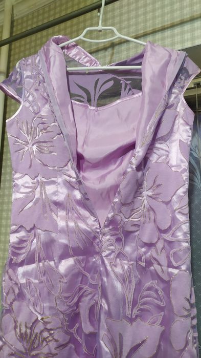 Платье женское шелковое