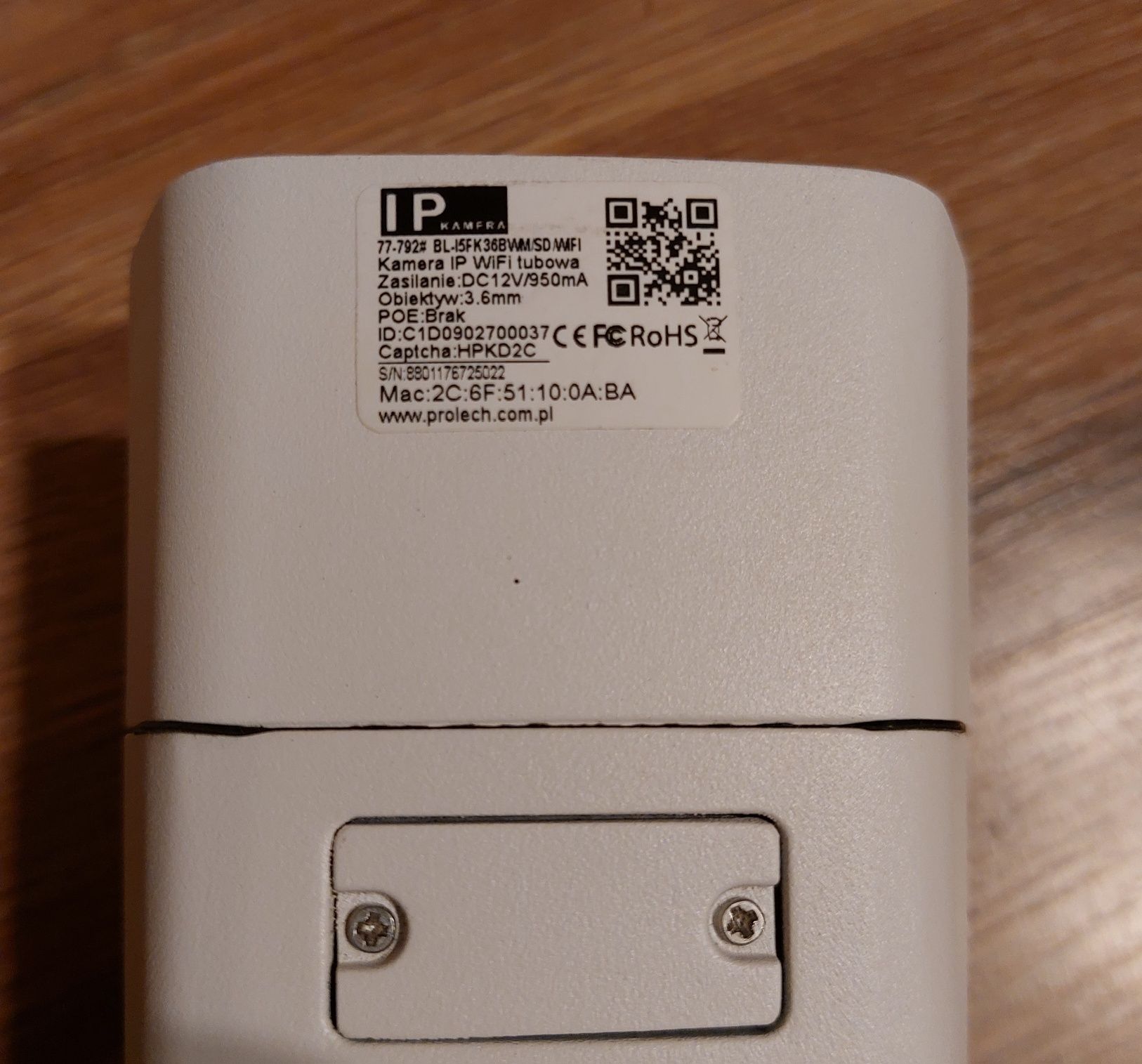 Kamera zewnętrzna   IP WiFi blow. 5MP 3,6mm