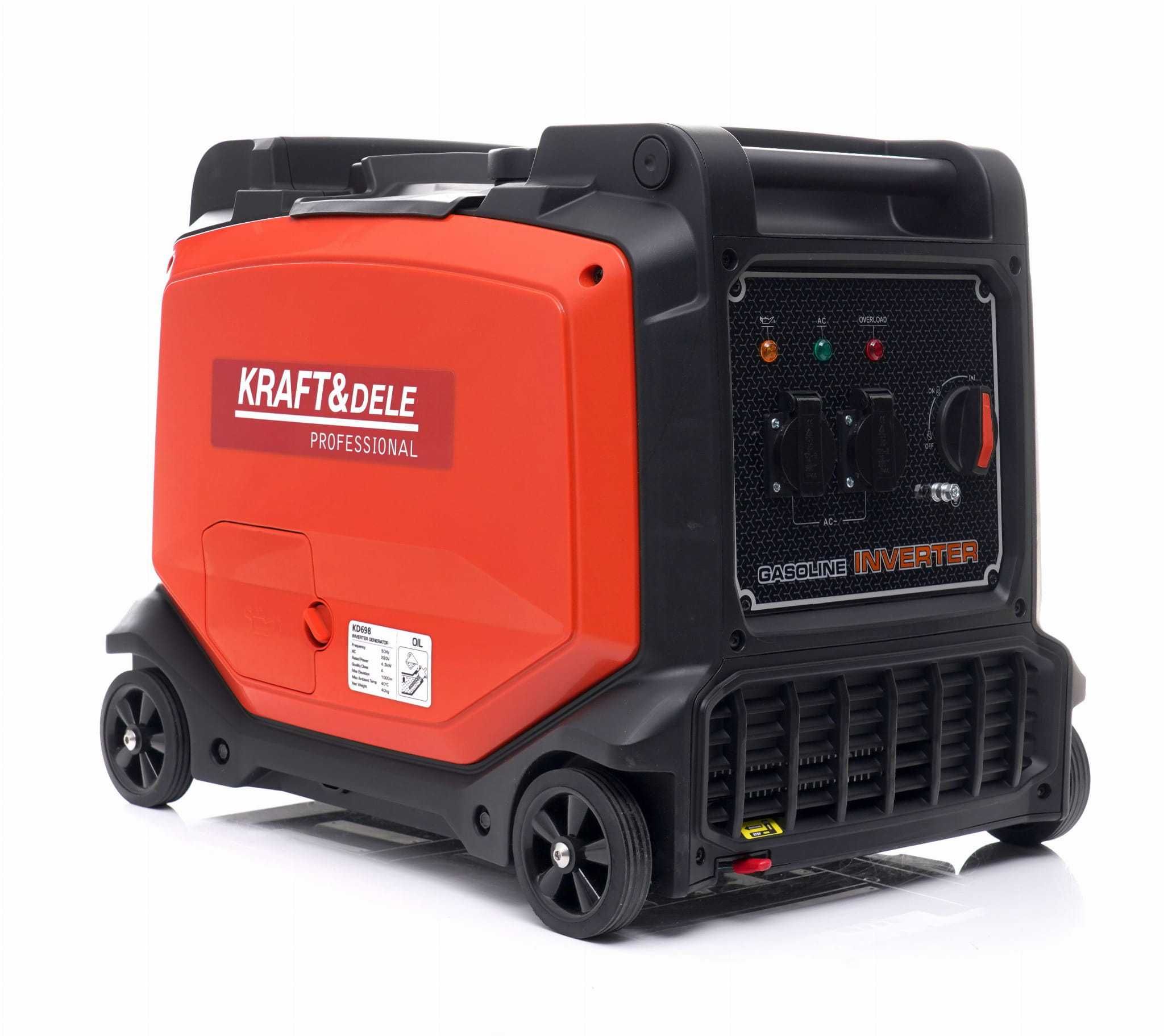 Agregat Prądotwórczy Inwertorowy 4,3kW Generator Prądu Miedziany Cichy