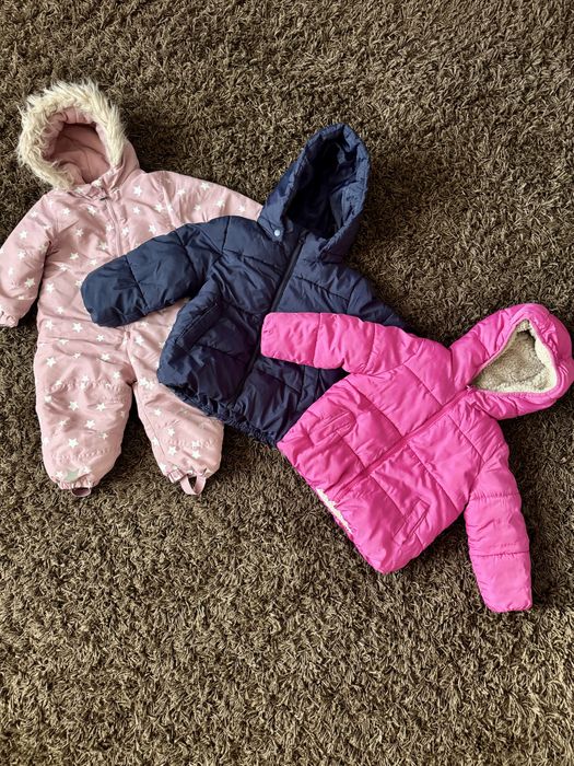 Зимовий комбінезон, зимова куртка 80/86 98/104