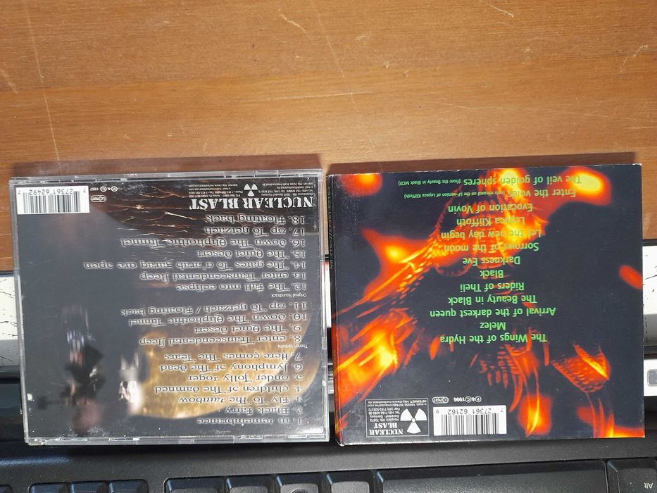 Pack  2 CD da Banda THERION (Black Metal) como novos gravação original