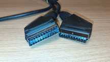 Kabel SCART EURO–EURO Do TV Magnetowidu DVD Retro Konsol
