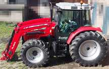 Massey Ferguson 5445 Turbo, ładowacz tur, stan bdb
