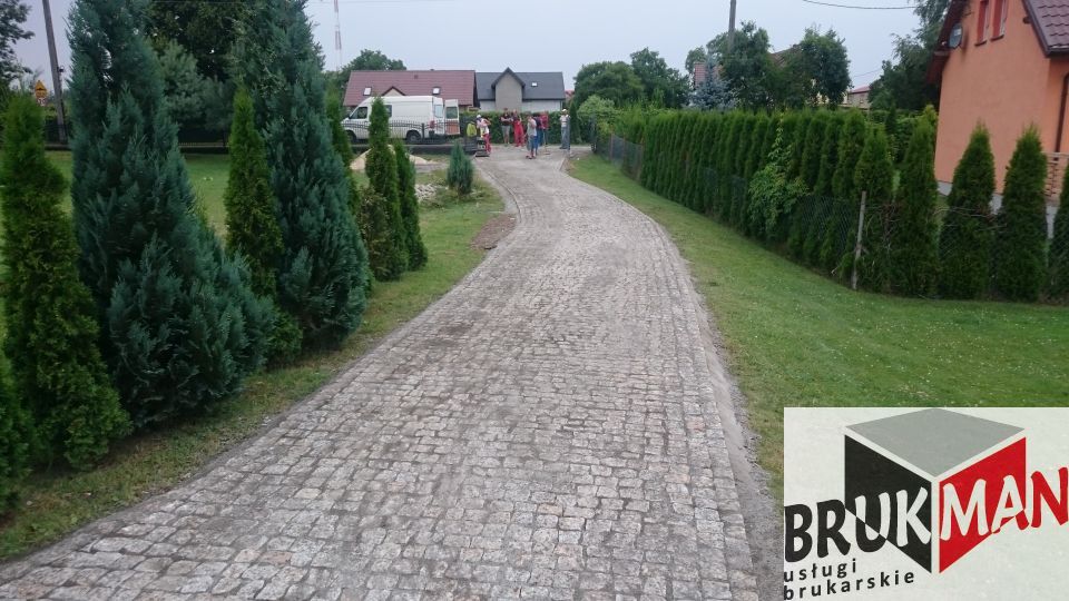 Brukarstwo układanie kostki granitowej