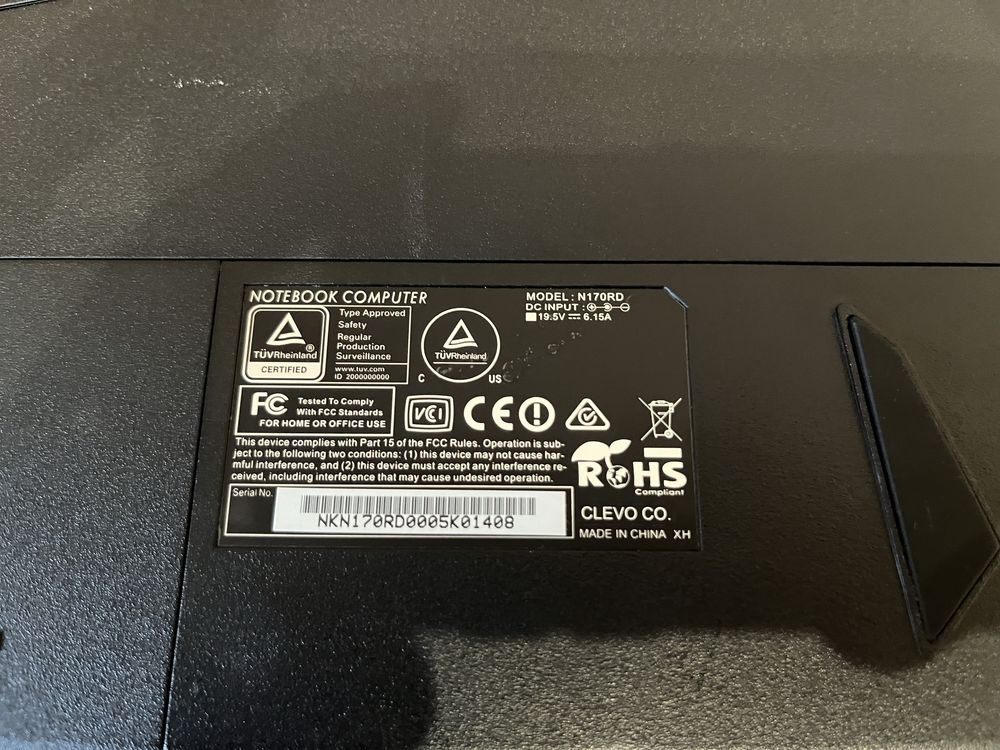 Ігровий ноут Clevo N170RD (17.3 IPS, Core i7, 16GB, SSD+HDD, GTX960)