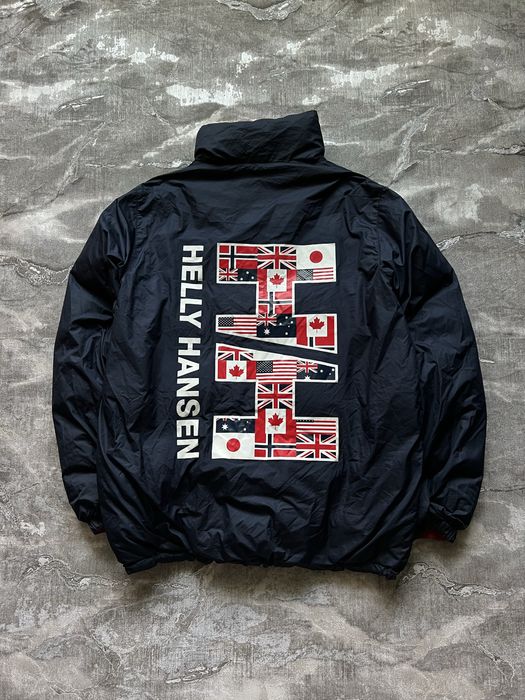 Класний ! Двохстороній Пуховик Helly Hansen з нових колекцій