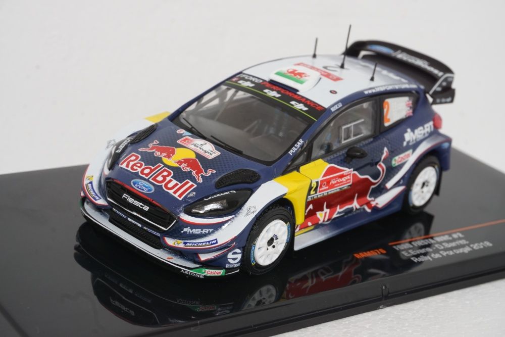 Ixo RAM676 1:43 Ford Fiesta WRC Elfyn Evans 2º Rali Portugal 2018