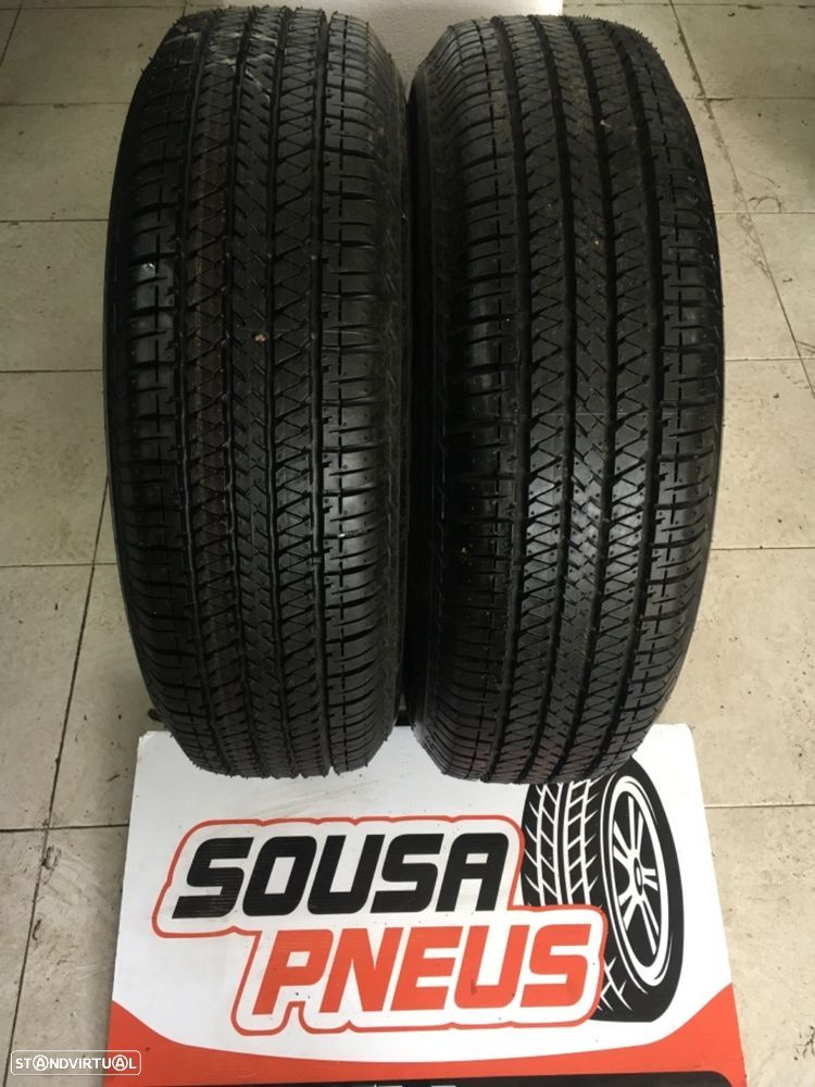 2 pneus novos bridgestone 205-70r15 entrega grátis